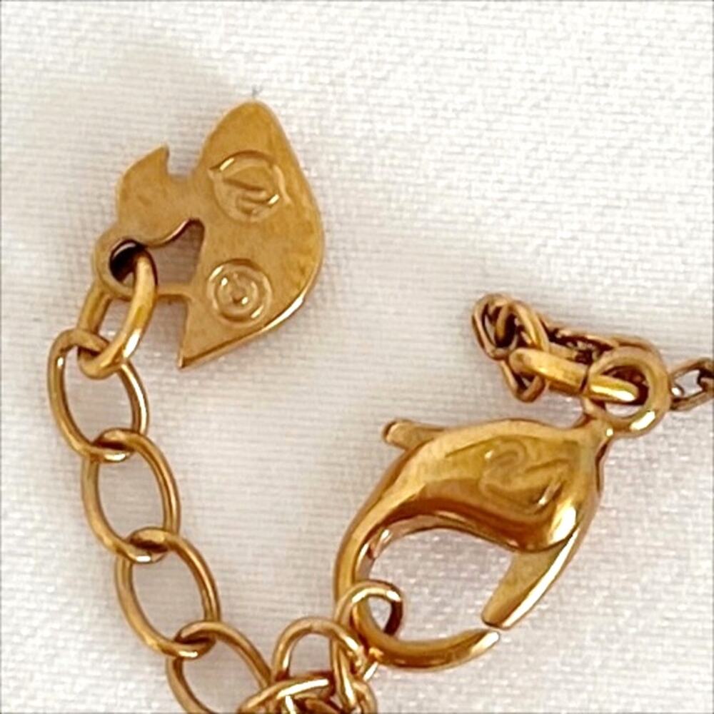 Swarovski Gold and Silver Interlocking Necklace - Picture 6 of 10